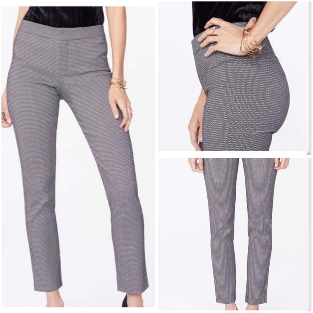 NWT NYDJ Silver Eye Jaquard
Ponte Slim Straight Leg Ankle Pants - Picture 13 of 13